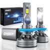 Fahren H11/H9/H8 Bombillas LED para faros delanteros, 60 W, 10000 lúmenes, kit de conversión de faros LED superbrillantes, 6500 K, blanco frío, IP68, resistente al agua, paquete de 2