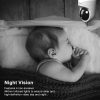Cámara de monitor de bebé, cámara de seguridad inalámbrica Wansview 1080PHD para el Home & Kitchen, cámara WiFi para Pets para perros y gatos, audio de 2 vías, visión nocturna, funciona con Alexa Q6-W... - Imagen 5