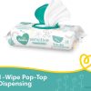Pampers elige tu cuenta, toallitas húmedas sensibles a base de agua, hipoalergénicas y sin perfume, (el embalaje puede variar) blanco, 336 unidades - Imagen 7