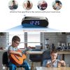 Reloj despertador con cámara oculta Swayfer Tech - Cámara de seguridad inalámbrica para interiores - Cámara de visión nocturna 1080P con detección de movimiento y grabación en bucle - Cámara oculta Nanny Cam para el Home & Kitchen, la oficina - Imagen 6
