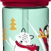 CamelBak Eddy+ Botella de agua para niños de 14 oz con Tritan Renew - Parte superior de paja, a prueba de fugas cuando está cerrada - Imagen 2