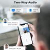 Cámara de seguridad inalámbrica para exteriores, sistema WiFi con energía solar, inclinación panorámica, visión nocturna 2K, conversación bidireccional, funciona con Alexa/Google Assistant/nube para videovigilancia, REOLINK Argus PT con panel solar - Imagen 6