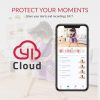 YI 2pc Security Home Camera Baby Monitor, 1080p WiFi Smart Indoor Nanny IP Cam con visión nocturna, audio bidireccional, detección de movimiento en la aplicación del teléfono, Pet Cat Dog Cam, funciona con Alexa y Google - Imagen 4