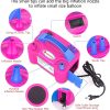 ID IDAODAN portátil de doble boquilla rosa roja 110 V 600 W bomba de soplador de globos eléctrico/inflador de globos eléctrico para decoración - Imagen 2