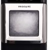 FRIGIDAIRE EFIC235-AMZ Encimera Crunchy Masticable Nugget Ice Maker, 44 libras por día, 12 x 17 x 19 pulgadas