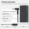 DJW 19.5V 2.31A 45W Adaptador de CA/Fuente de cable de alimentación para HP Pavilion 11 13 15;HP elitebook Folio 1040 g1;HP Stream 13 11 14;hp touchsmart 11 13 15;hp Spectre ultrabook 13 - Imagen 2