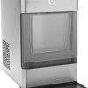 GE perfil ópalo | Máquina para hacer hielo en pepitas para mostrador | Máquina de hielo portátil completa con conectividad Bluetooth | Esenciales de Home & Kitchen para el Home & Kitchen inteligente | Acabado de acero inoxidable | Hasta 24 libras. de hielo por día - Imagen 9