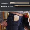 TORRAS Slim Fit Compatible con iPhone 13 Pro Funda, Ultra Delgada Ligera Protección Completa Agarre Seguro Duro PC Funda para Teléfono Diseñada para iPhone 13 Pro Funda 6.1 Pulgadas, Oro - Imagen 4