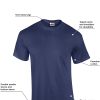Gildan Playera de ultra algodón para hombre, estilo G2000, paquete múltiple - Imagen 2