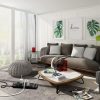 Regleta de alimentación, protector contra sobretensiones Tcstei con 12 salidas y 4 puertos USB, cable de extensión de 6 pies (1875 W/15 A) para el Home & Kitchen, oficina, dormitorio Essentials, 2700 julios, lista ETL, (negro) - Imagen 3