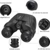 Prismáticos compactos occer 12x25 con visión clara en condiciones de poca luz, binoculares grandes impermeables para adultos y niños, binoculares de enfoque fácil de alta potencia para observación de aves, caza al aire libre, viajes, turismo - Imagen 4