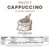 Cápsulas de café capuchino clásico de Maud (tostado oscuro medio) 16 ct. Cápsulas de capuchino de 1 paso reciclables producidas con energía solar, 100 % café arábica, 100 % leche y azúcar reales, compatibles con KCup - Imagen 5