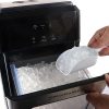 FRIGIDAIRE EFIC235-AMZ Encimera Crunchy Masticable Nugget Ice Maker, 44 libras por día, 12 x 17 x 19 pulgadas - Imagen 8