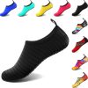 VIFUUR Deportes Acuáticos Zapatos Descalzos Quick-Dry Aqua Yoga Calcetines Slip-on para Hombres Mujeres