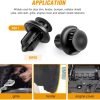 GOOACC GRC-30 120PCS Car Retainer 6.3mm 8mm 9mm 10mm Tornillos de expansión Kit de reemplazo Parachoques Push Rivet Clips, 1PC Removedor de sujetador - Imagen 5