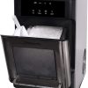 FRIGIDAIRE EFIC235-AMZ Encimera Crunchy Masticable Nugget Ice Maker, 44 libras por día, 12 x 17 x 19 pulgadas - Imagen 6