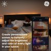 Bombilla LED inteligente GE CYNC, cambio de color, Bluetooth y Wi-Fi habilitado, compatible con Alexa y Google Assistant, regulable, base media, forma de bombilla estándar (1 paquete), el embalaje puede variar - Imagen 4