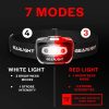 GearLight LED Head Lamp - Paquete de 2 linternas frontales para exteriores con diadema ajustable para adultos y niños - Artículos esenciales para caminatas y campamentos - S500﻿ - Imagen 4