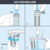 Brita Stream Filters, 2 unidades (paquete de 1), gris - Imagen 4