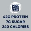 Core Power Elite High Protein Shakes (42 g), chocolate, listo para beber para la recuperación del entrenamiento, botellas de 14 fl oz (paquete de 12) - Imagen 3