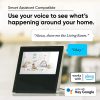 Wyze Cam Pan v2 1080p Pan/Tilt/Zoom Wi-Fi Cámara interior inteligente para el Home & Kitchen con visión nocturna en color, audio bidireccional, compatible con Alexa y el Asistente de Google, color blanco - Imagen 4