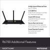 Enrutador Wi-Fi inteligente NETGEAR Nighthawk, R6700 - AC1750 Velocidad inalámbrica de hasta 1750 Mbps | Cobertura de hasta 1500 pies cuadrados y 25 dispositivos | 4 puertos Ethernet 1G y 1 puerto USB 3.0 | Armadura de seguridad - Imagen 6