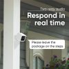 Wyze Cam Spotlight, cámara de seguridad Wyze Cam v3 con kit de foco, cámara de seguridad HD de 1080p con audio bidireccional y sirena, IP65 resistente a la intemperie, compatible con Alexa y Google Assistant - Imagen 5