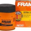 Fram PH7317 Extra Guard 10K Mile Change Interval Spin-On Filtro de aceite, negro