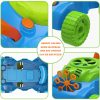 Lydaz Cortacésped de burbujas para niños pequeños, máquina para hacer burbujas para niños, juguetes de verano al aire libre, cesta de Pascua, juguetes de cumpleaños, regalos para bebés en edad preescolar, niños y niñas - Imagen 4