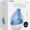 Humidificador ultrasónico de vapor frío Pure Enrichment® MistAire™: la unidad premium dura hasta 25 horas con un funcionamiento silencioso, apagado automático, función de luz nocturna y sin BPA - Imagen 8