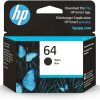 Cartucho de tinta negra original HP 64 | Funciona con HP ENVY Inspire 7950e; ENVIDIA Foto 6200, 7100, 7800; Serie Tango | Elegible para Instant Ink | N9J90AN