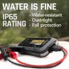 HULKMAN Alpha85 Jump Starter 2000 Amp 20000mAh Car Starter para hasta 8.5L Gas y 6L Diesel Engines con pantalla LED 12V Litio Portable Car Battery Booster Pack (Gris espacial) - Imagen 7