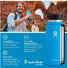 Hydro Flask Botella de boca ancha con tapa flexible - Botella de agua reutilizable de acero inoxidable - Aislada al vacío - Imagen 2