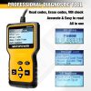 MOTOPOWER MP69033 Escáner OBD2 para automóvil Lector de código Lector de código de falla del motor Escáner CAN Herramienta de escaneo de diagnóstico para todos los automóviles con protocolo OBD II desde 1996, amarillo - Imagen 4