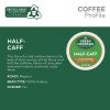 Green Mountain Coffee Roasters Half Caff, cápsulas Keurig K-Cup de una sola porción, café tostado medio, 96 unidades - Imagen 4