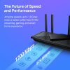 TP-Link WiFi 6 Router AX1800 Smart WiFi Router (Archer AX21) - Enrutador Gigabit de doble banda, funciona con Alexa - Un dispositivo certificado para humanos - Imagen 3