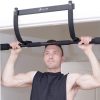 ProsourceFit Multi-Grip Lite Pull Up/Barra de dominadas, barra de entrenamiento para la parte superior del cuerpo de alta resistencia para gimnasios en casa de 24 a 32 pulgadas (ps-1240-cu-basic), color negro - Imagen 3