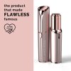 Finishing Touch Flawless Removedor de cabello sin dolor para mujeres, rubor/oro rosa - Imagen 4