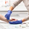 [Paquete de 100] Guantes desechables de nitrilo - Sin polvo ni látex - Grandes - Imagen 2