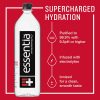 Essentia Agua 1,25 Litros, Paquete de 12 Botellas; 99,9 % puro, infundido con electrolitos para un sabor suave, pH 9,5 o superior; Agua Alcalina Ionizada, Negra - Imagen 2