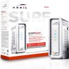 Módem por cable ARRIS SURFboard SB8200 DOCSIS 3.1 Gigabit | Aprobado para Cox, Xfinity, Spectrum y otros | Blanco, Plan de velocidad máxima de Internet 1000 Mbps