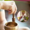 Juego de cuencos tibetanos para cantar — Cuenco con sonido de meditación hecho a mano en Nepal para yoga, curación de chakras y alivio del estrés - Con caja de regalo - Imagen 5