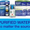 Tabletas de purificación de agua potable Aqua con PA Plus - Dos botellas de 50 unidades - Imagen 8