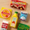Melissa & Doug Fresh Mart Grocery Store Companion Collection Playset 5183 & Fridge Food Wooden Play Food Set 4076 para mayores de 3 años Creatividad - Imagen 7