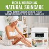 Aceite de coco orgánico, prensado en frío, aceite natural para el cabello, aceite para la piel y aceite de Home & Kitchen con sabor fresco, aceite de coco virgen extra sin refinar sin OMG (aceite de coco), orgánico USDA, 16 oz - Imagen 3