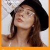 TIJN, gafas de bloqueo de luz azul para mujeres y hombres, montura transparente, gafas cuadradas de empollón, gafas antirayos azules para pantalla de ordenador - Imagen 2