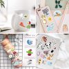 Pegatinas para botellas de agua, paquete de 100 pegatinas de hidroflasco para niños y adolescentes, pegatinas de vinilo Vsco impermeables para ordenador portátil, monopatín, equipaje, pegatinas para ordenador para adolescentes, niñas y niños - Imagen 6