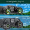 Binoculares HD de 12x42 para adultos con adaptador de teléfono actualizado, trípode y adaptador de trípode - Binoculares de gran vista con visión clara con poca luz - Binoculares impermeables para observación de aves Caza Viajes - Imagen 2