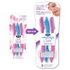 Schick Hydro Silk Touch-Up Herramienta de dermaplaning exfoliante multiusos, maquinilla de afeitar para cejas y maquinilla de afeitar facial con cubierta de precisión, 3 unidades (el embalaje puede variar)