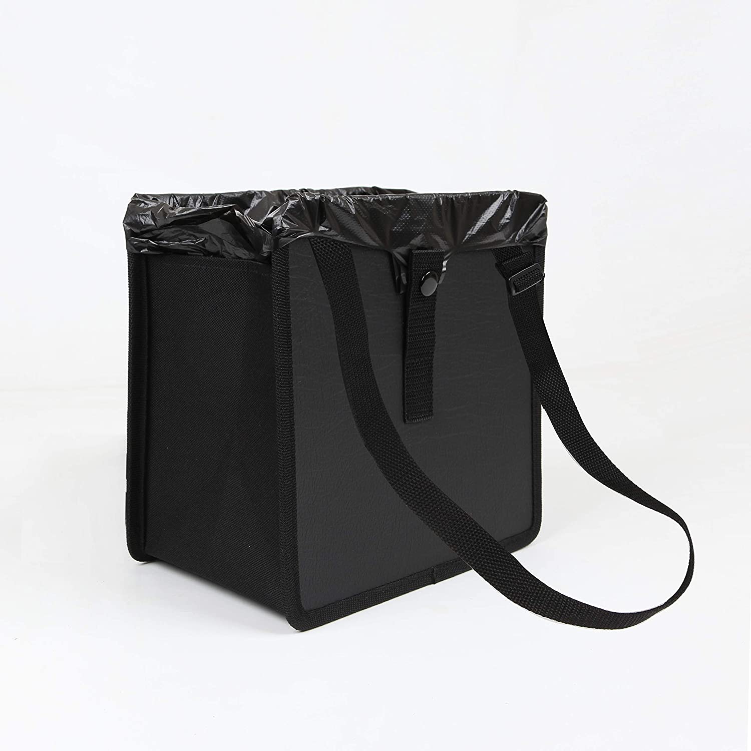 Cubo de basura, Mediano, Negro